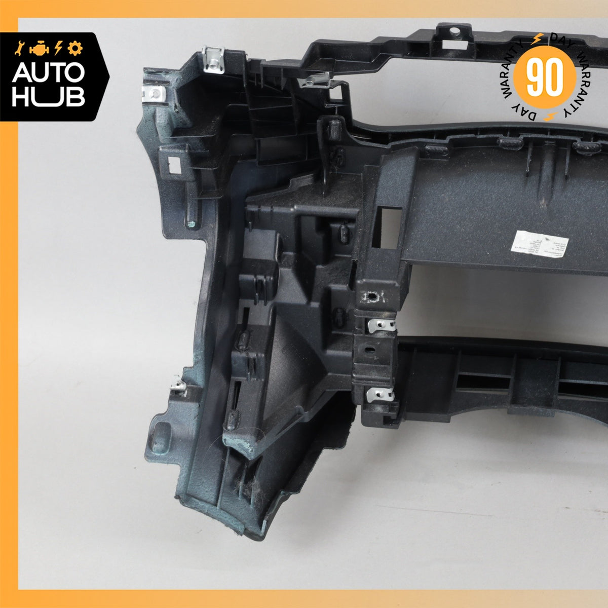 07-13 Mercedes W221 S600 S65 Dashboard Lower Driver Knee Cover Panel Black OEM - photo 16