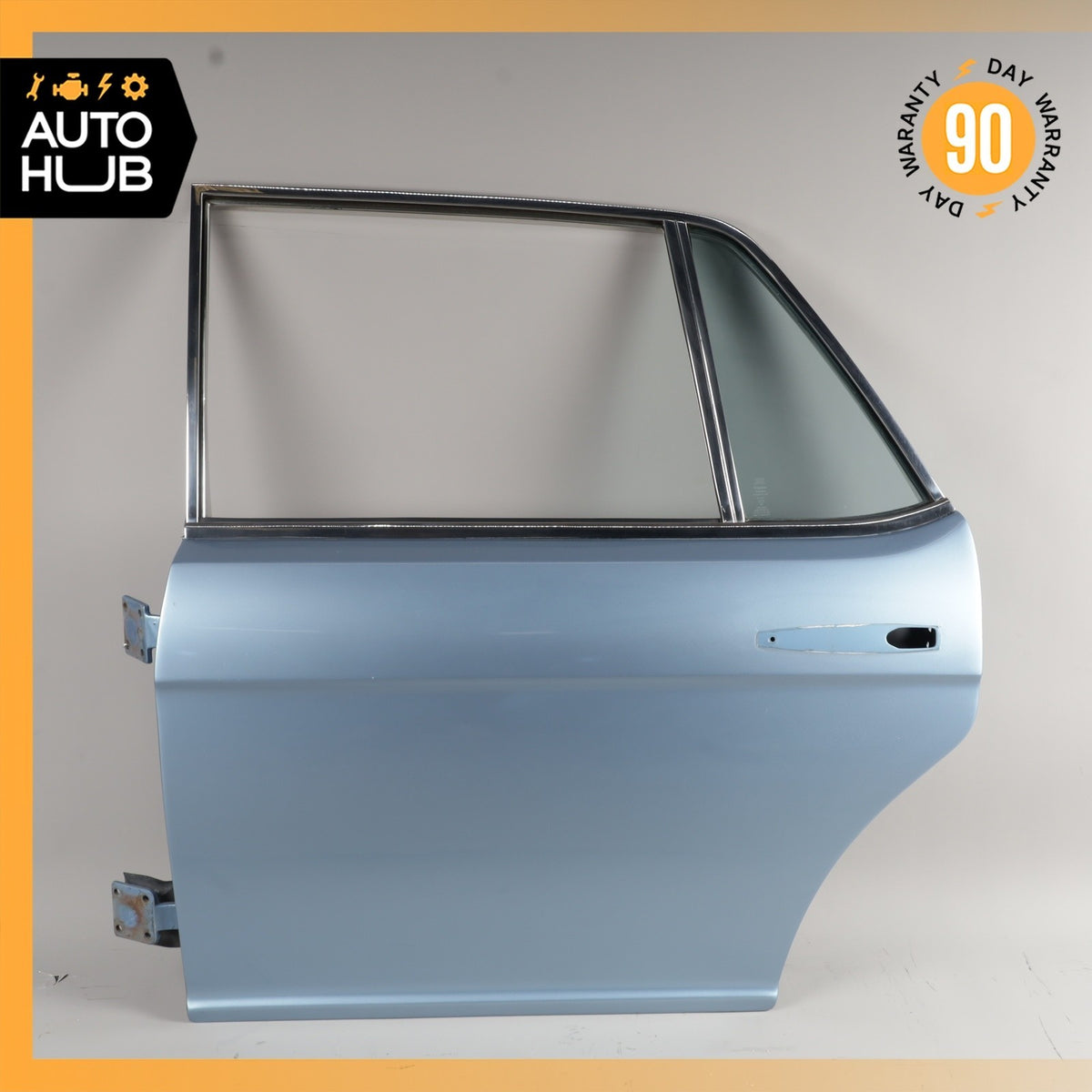 81-89 Rolls Royce Silver Spirit Rear Left Driver Side Door Shell Blue OEM - photo 1