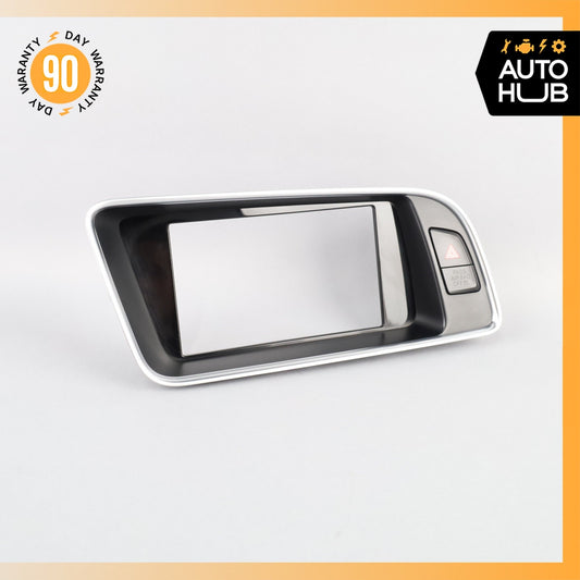 Audi 8R Q5 SQ5 Dashboard Display Screen Cover Panel Trim Bezel 8R1857186S OEM - photo 1