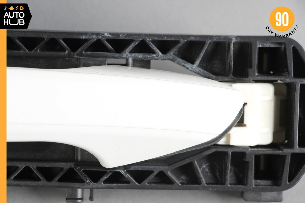 10-15 Mercedes X204 GLK350 GLK250 Rear Left Side Exterior Door Handle White OEM - photo 3