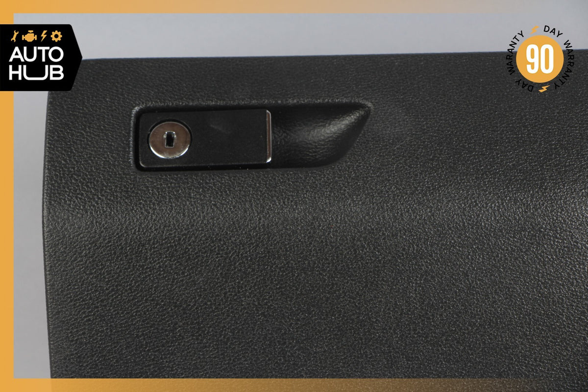 10-13 Mercedes W207 E550 E350 Coupe Dashboard Glove Box Compartment Black OEM - photo 2