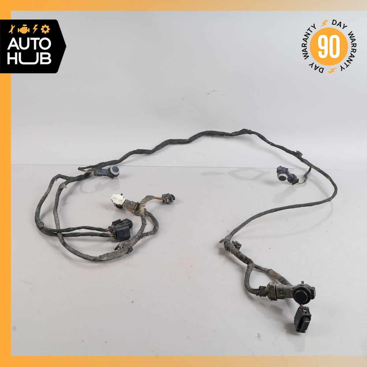 12-15 Mercedes X204 GLK250 Rear Bumper Parking Wire Harness PDC OEM - photo 2