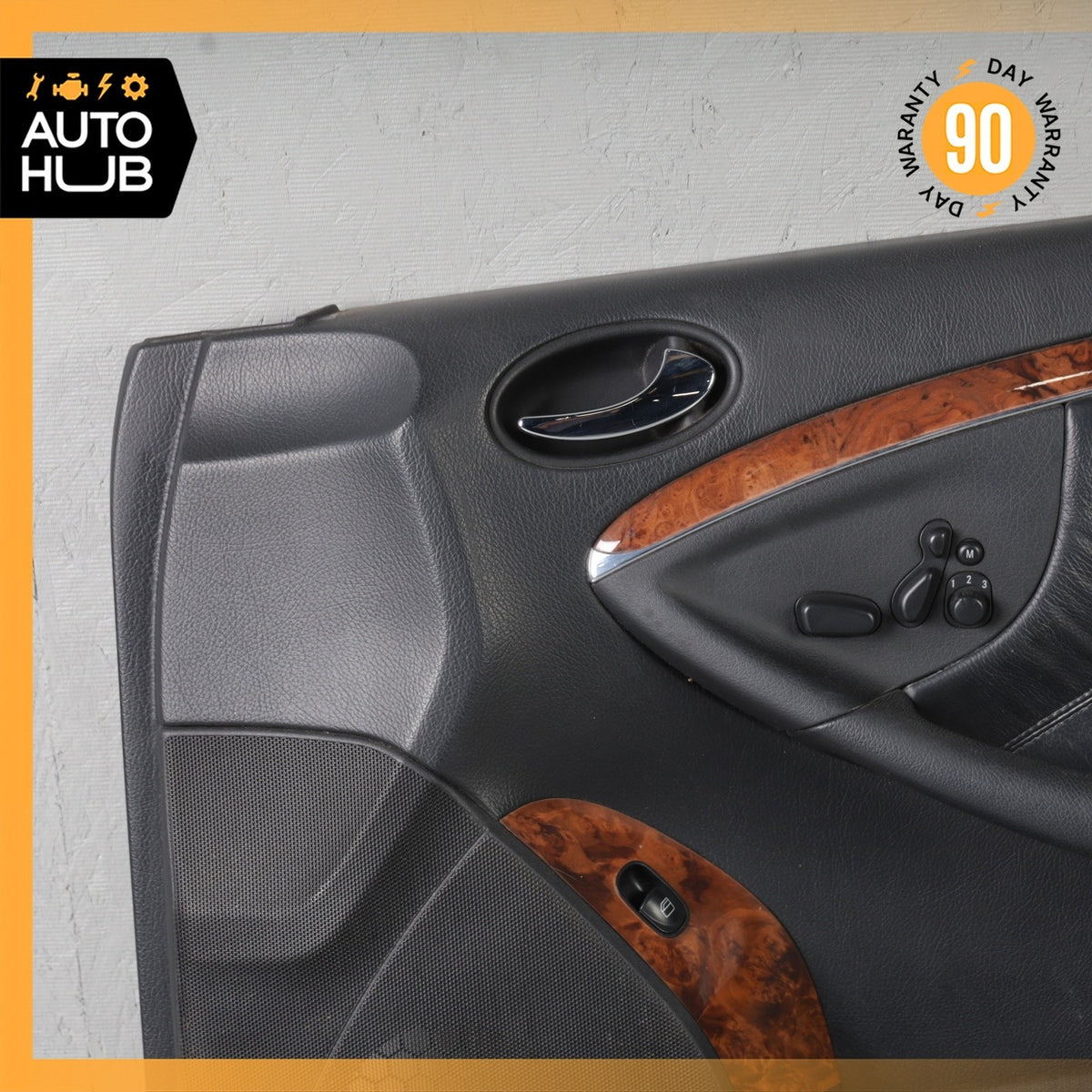 06-09 Mercedes W209 CLK350 CLK550 Door Panel Front Right Side Nappa OEM 88k - photo 4