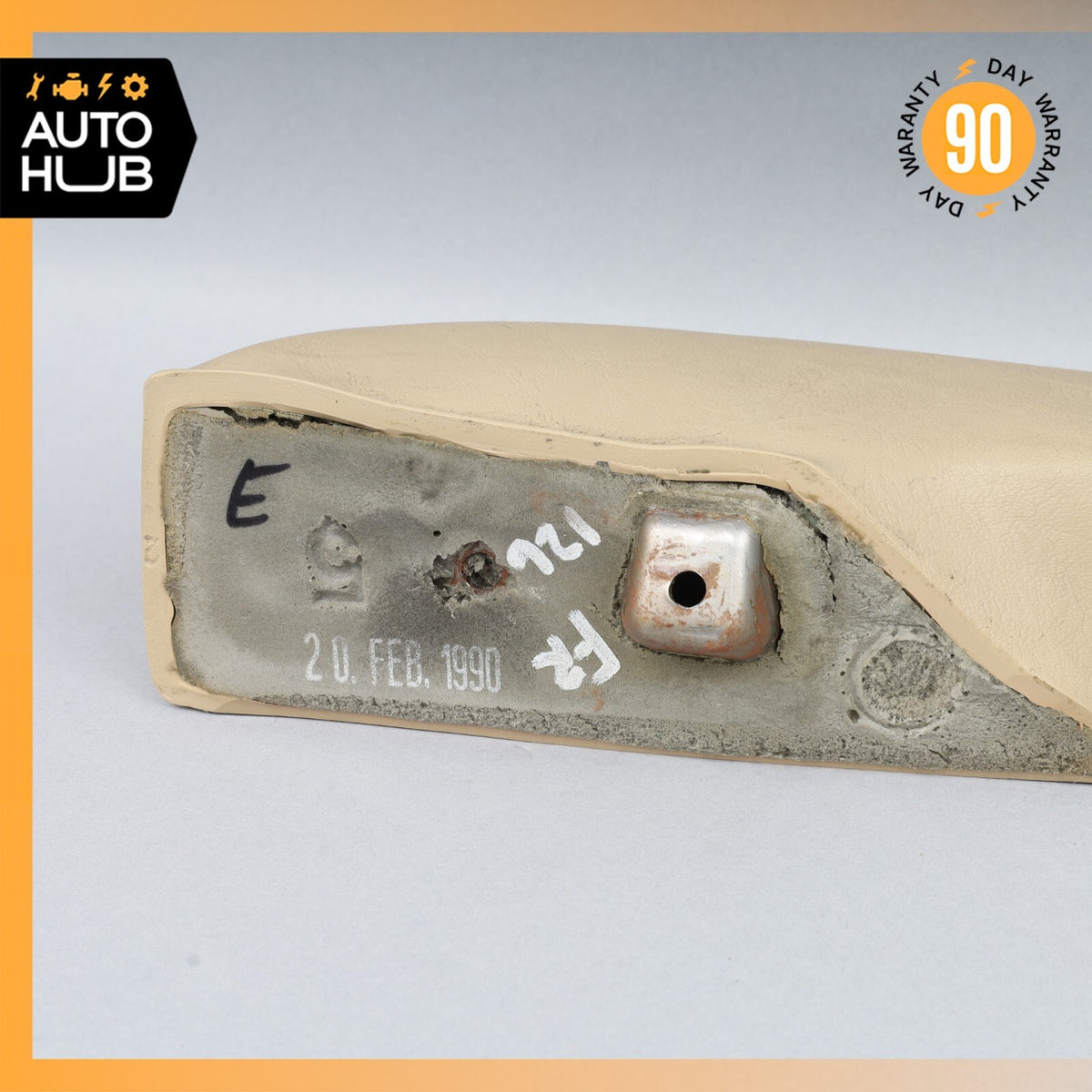 Mercedes W126 420SEL Front Right Interior Grab Handle Beige OEM - photo 13