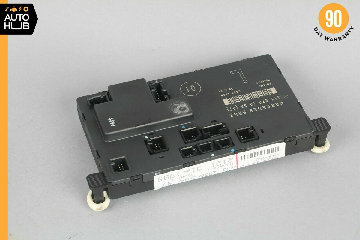 03-09 Mercedes W211 E550 E320 Front Left Side Door Control Module 2118701985 OEM - photo 2
