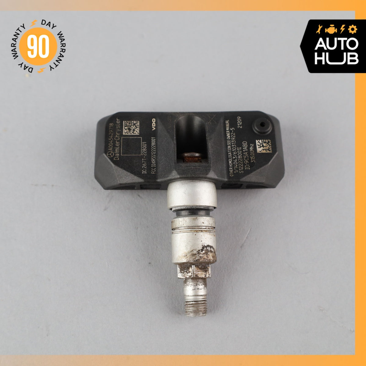 06-11 Mercedes W221 S550 CL55 AMG TPMS Tire Pressure Sensor 315 Mhz OEM - photo 6