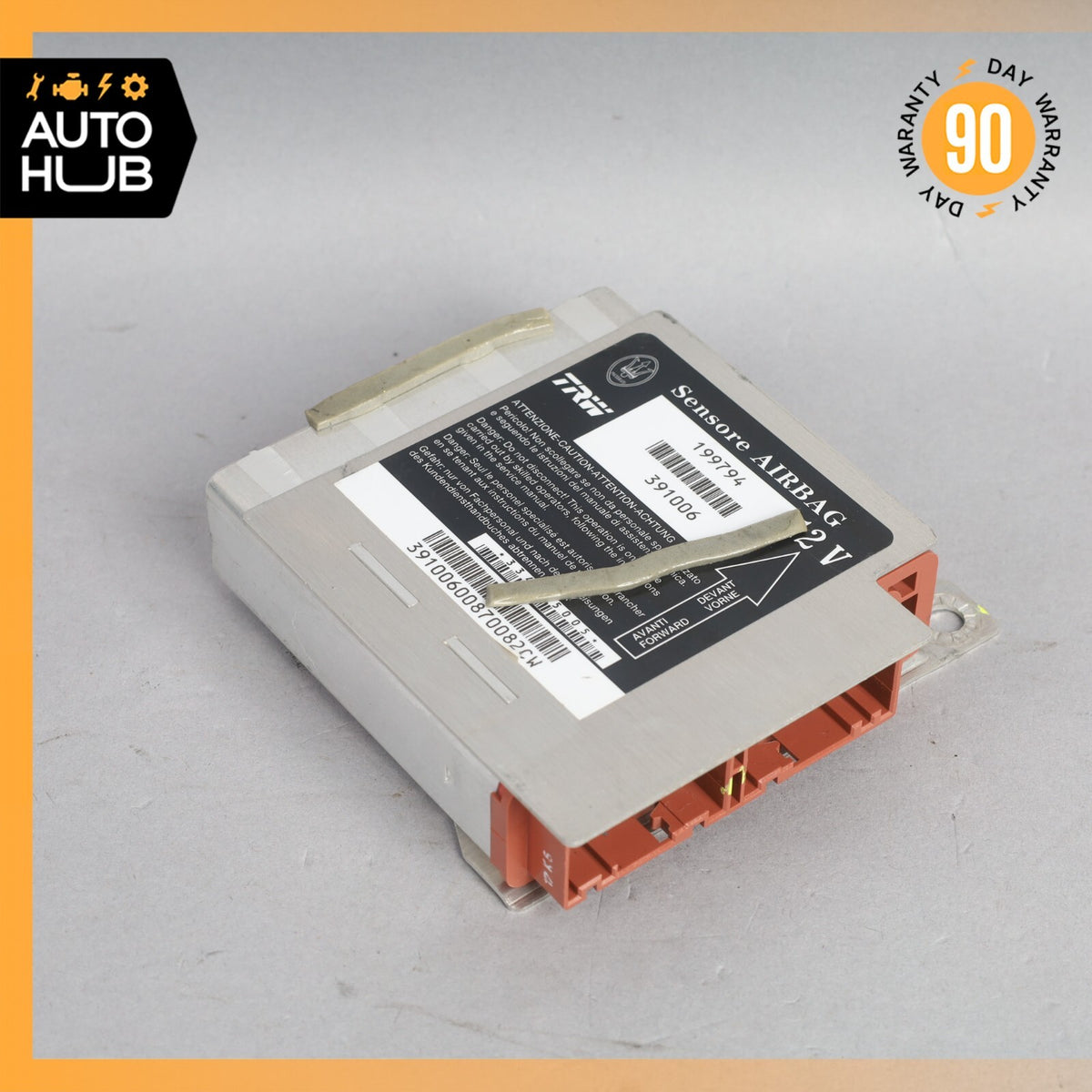 03-13 Maserati Quattroporte M139 Airbag Air Bag SRS Control Module Unit OEM - photo 1