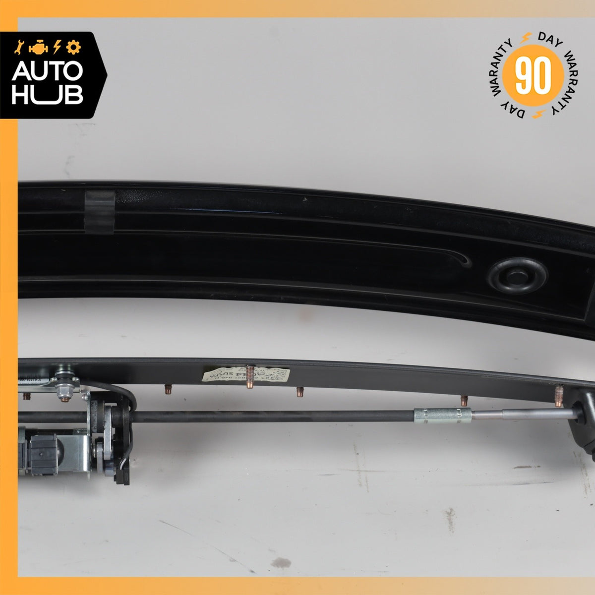 11-15 Audi 8J TT Coupe Rear Tailgate Trunk Lid Spoiler Wing Black OEM 74k - photo 12