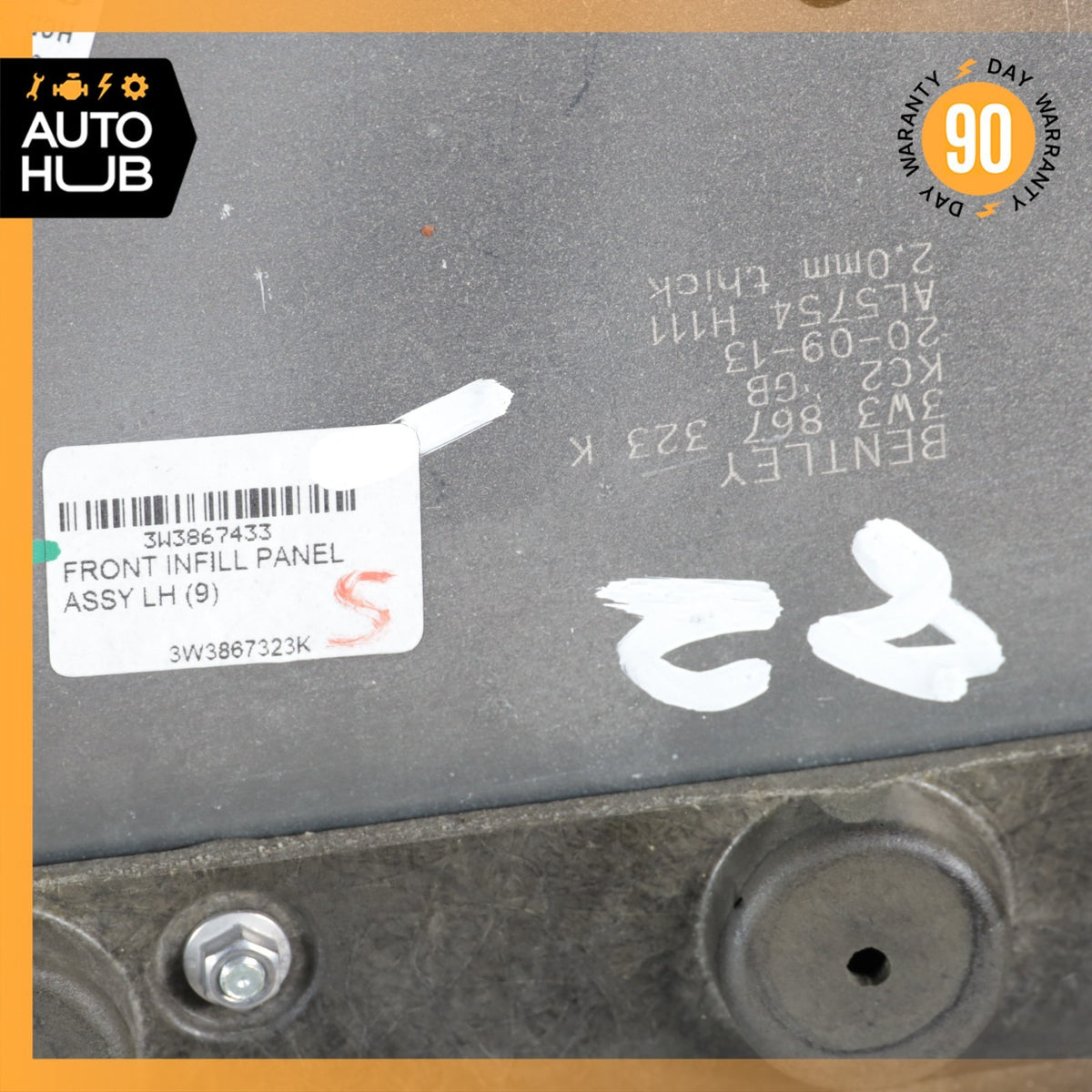12-15 Bentley Continental GTC Convertible Left Side Interior Door Panel OEM 32k - photo 23