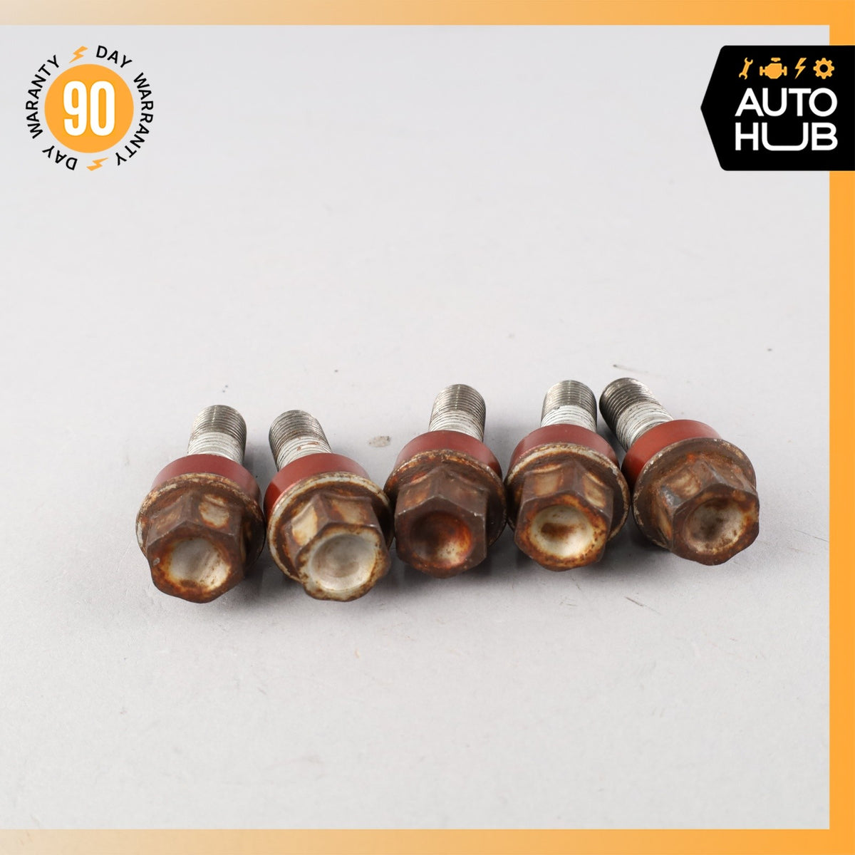11-23 Porsche Cayenne Panamera Taycan Wheel Rim Lug Nut Bolt Set of 5 OEM - photo 4