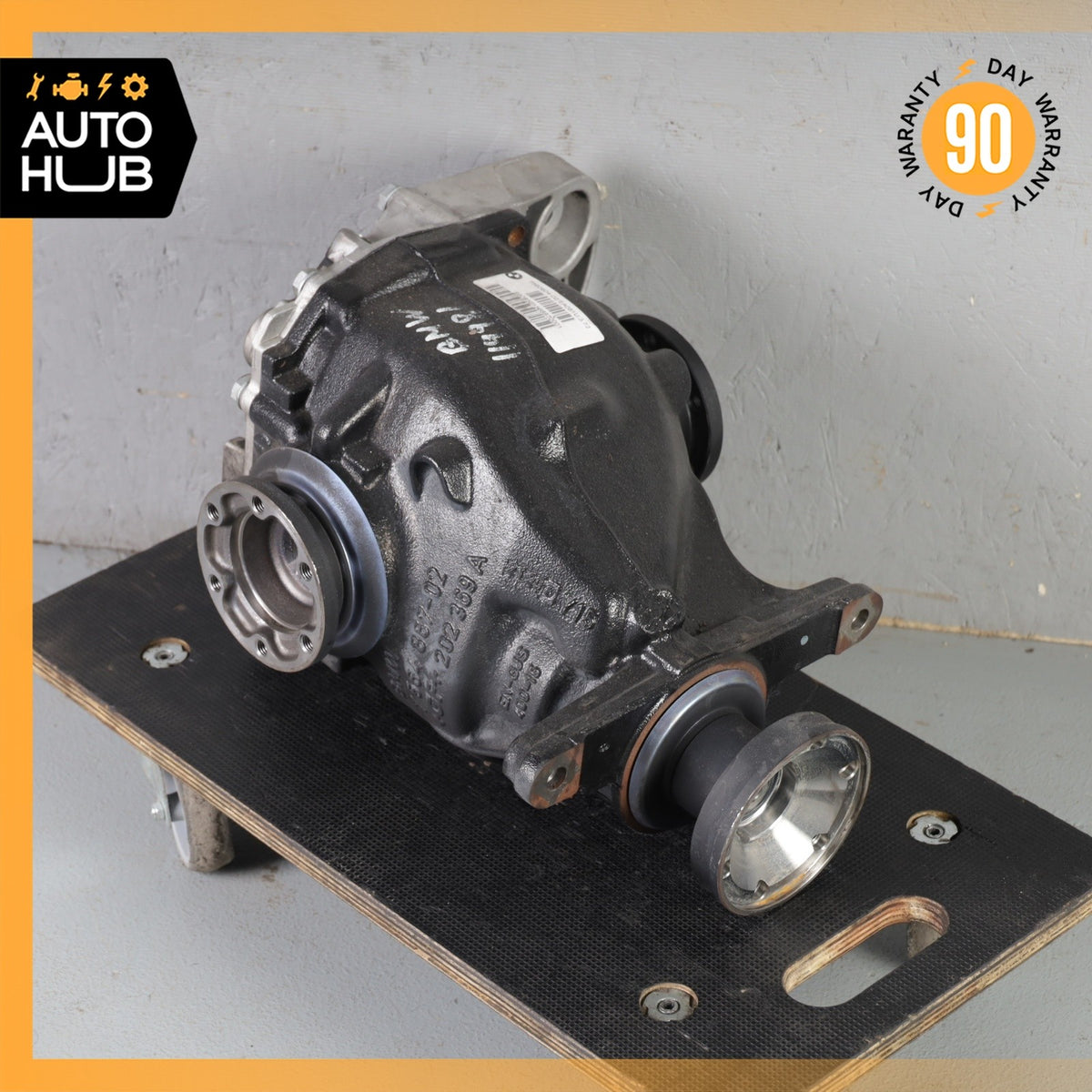 06-10 BMW E60 528i 530xi Rear Differential Axle Carrier 3.73 33107560604 OEM 78k - photo 2
