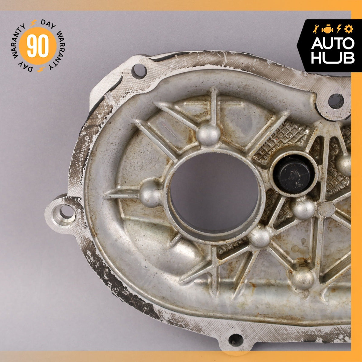 Mercedes W204 C300 S550 E350 Front Right Engine Timing Chain Cover Plate OEM - photo 6