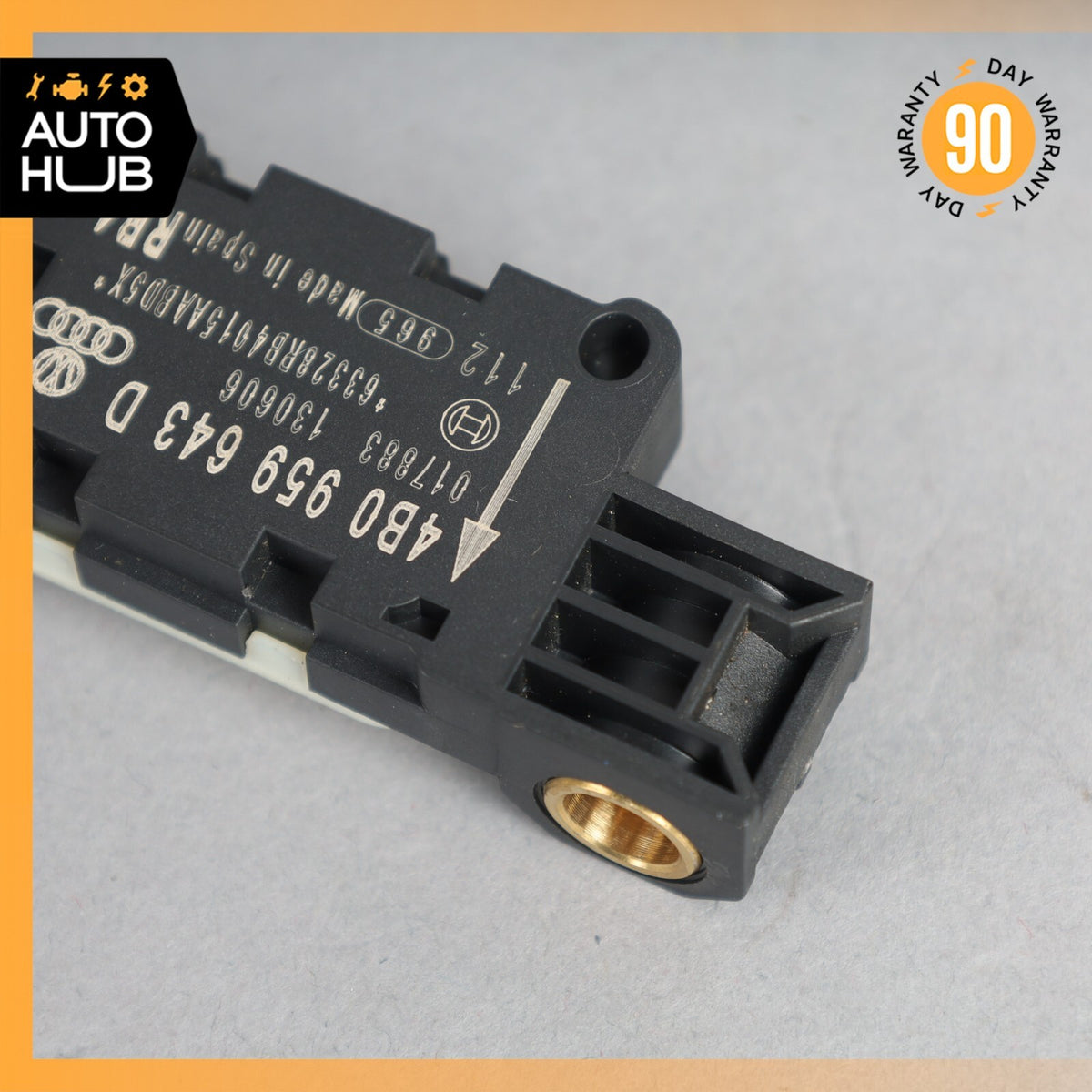 03-12 Bentley Continental GT GTC Flying Spur Airbag Crash Impact Sensor SRS OEM - photo 2