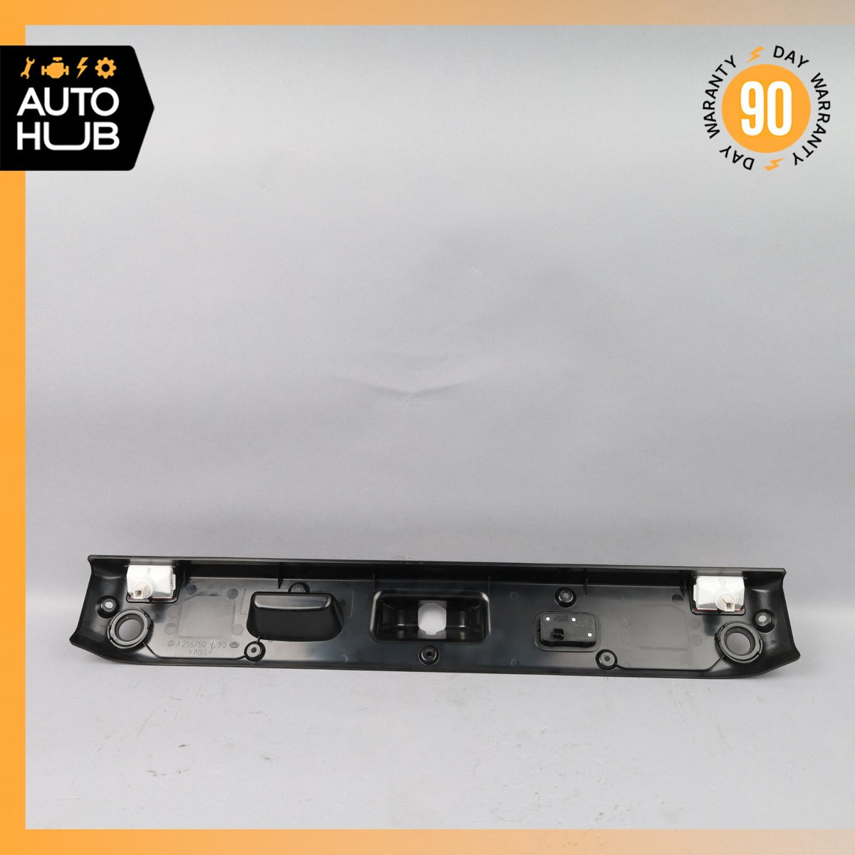 07-14 Mercedes W216 CL550 CL600 Trunk Lid Trim Panel Cover Molding Black OEM - photo 7
