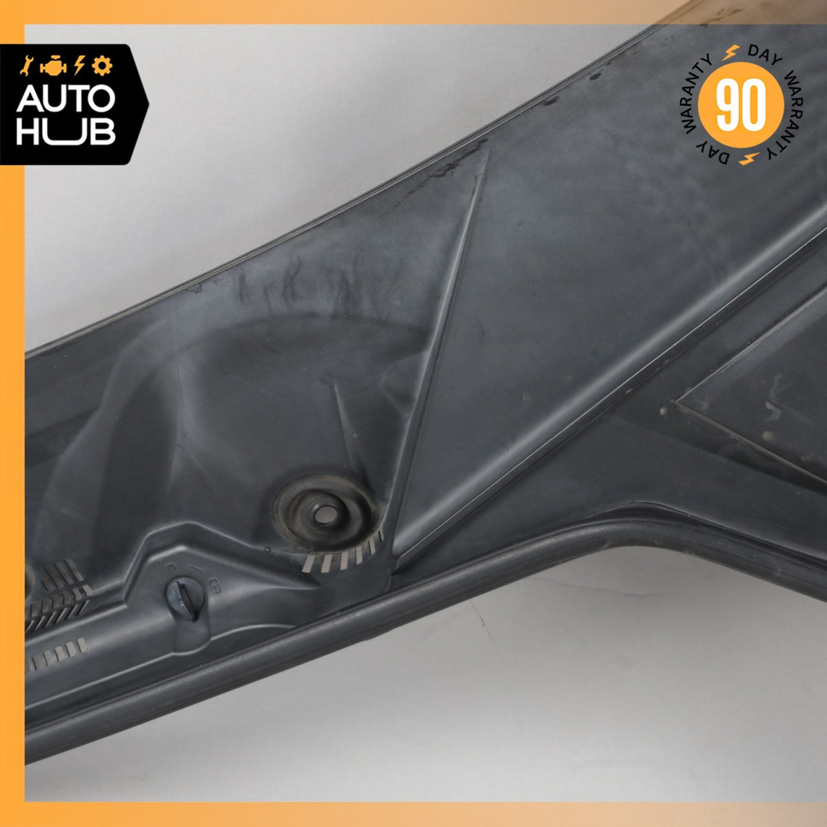 16-20 Mercedes W205 C350e C43 Left Water Baffle Cowl Engine Cover Panel OEM - photo 6