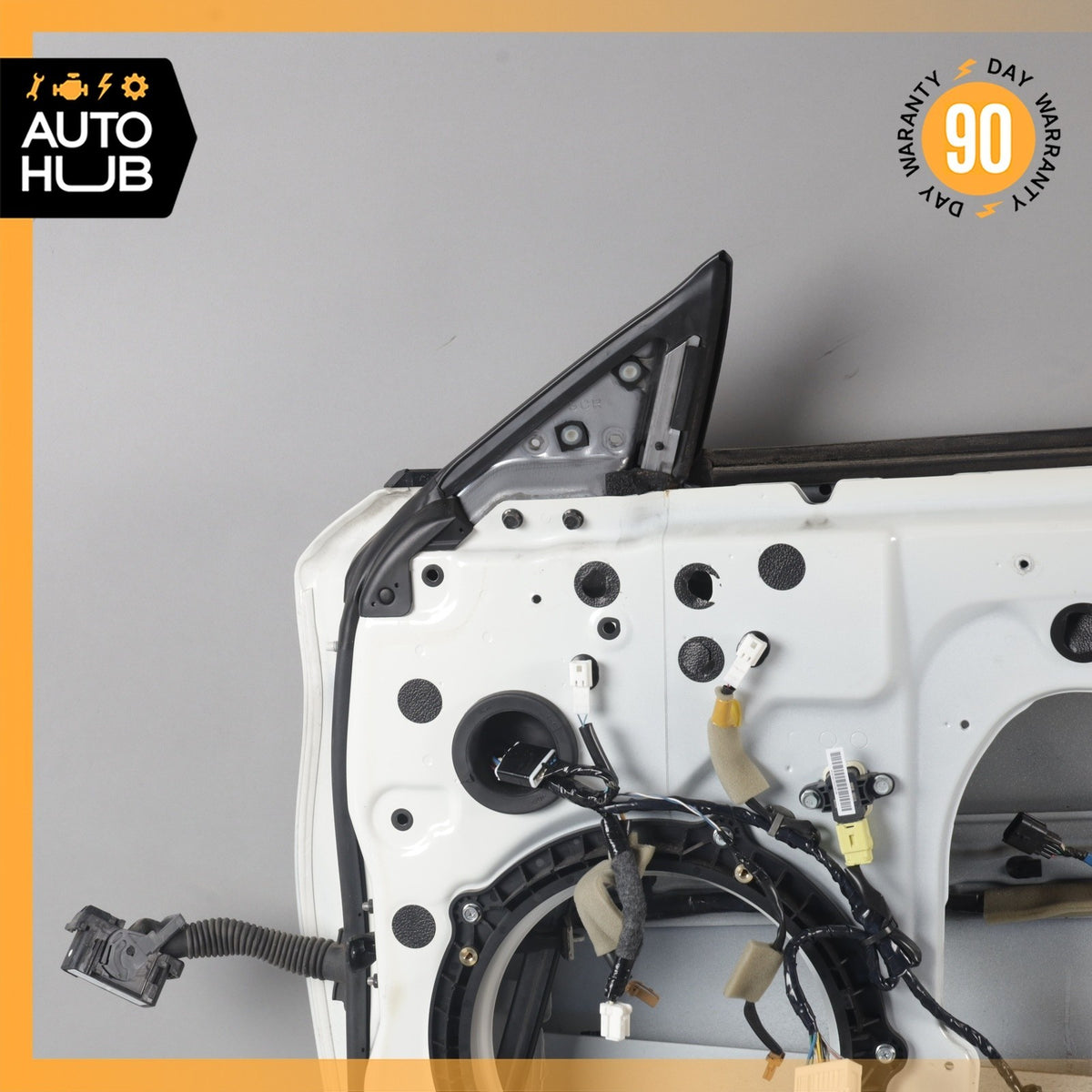 17-22 Infiniti Q60 Right Passenger Side Door Shell Frame Panel White OEM 71k - photo 18