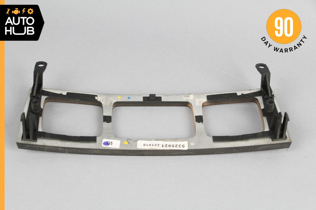 00-06 Mercedes W220 S55 AMG S500 CL500 A/C Heater Climate Control Wood Trim OEM - photo 7