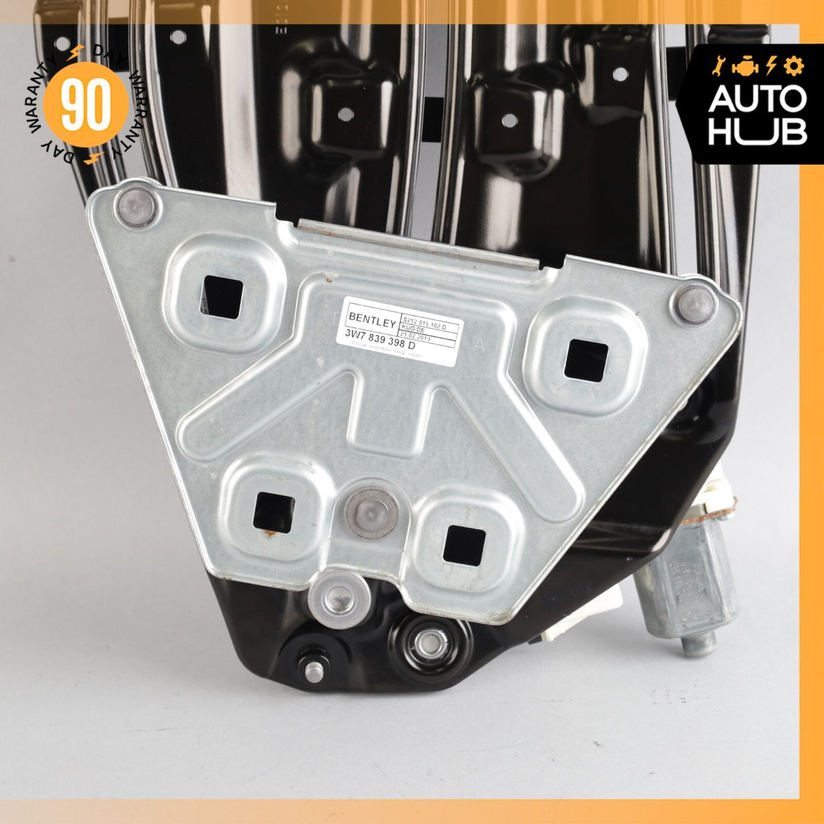07-11 Bentley Continental GTC Rear Right Quarter Window Regulator Motor OEM 46k - photo 8