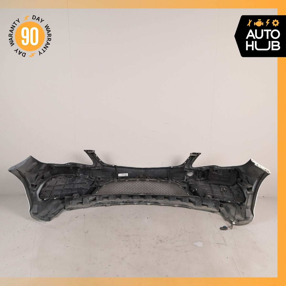 14-17 Mercedes W207 E400 E550 AMG Sport Front Bumper Cover Assembly White OEM - photo 18