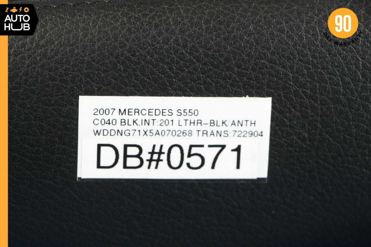 07-09 Mercedes W221 S550 Front Right Interior Door Panel Storage Compartment OEM - photo 12