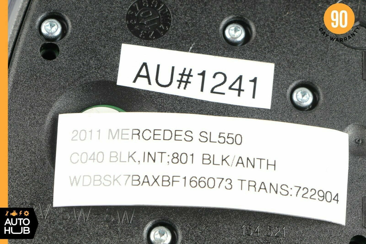 05-12 Mercedes R230 SL550 SL55 AMG Interior Overhead Dome Reading Light Gray OEM - photo 12