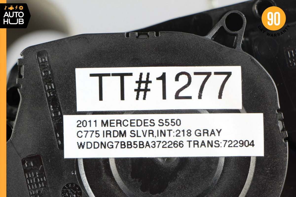 10-13 Mercedes W221 S550 S400 Front Right Passenger Side Seat Belt Gray OEM - photo 11