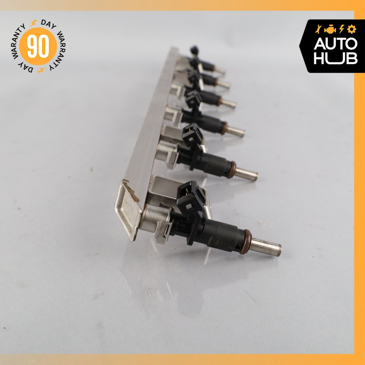 BMW E88 128i X3 Z4 328i Engine Motor Fuel Injector Rail w/ Injector OEM - photo 12