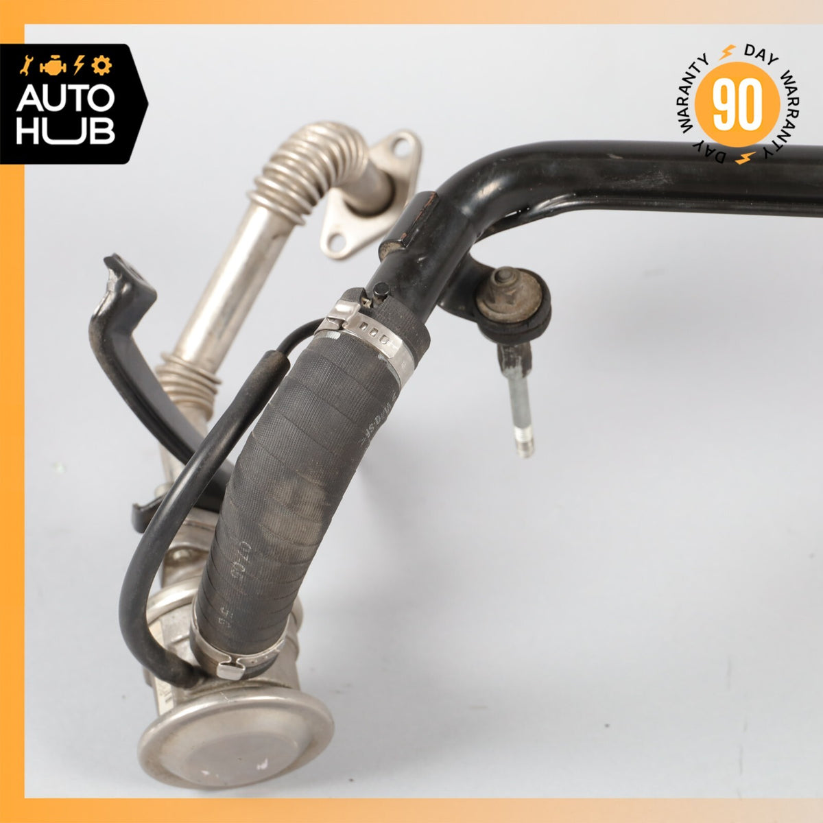 05-07 Maserati Quattroporte 4.2L V8 M139 Engine Blow Breather Pipe w/ Valves OEM - photo 2