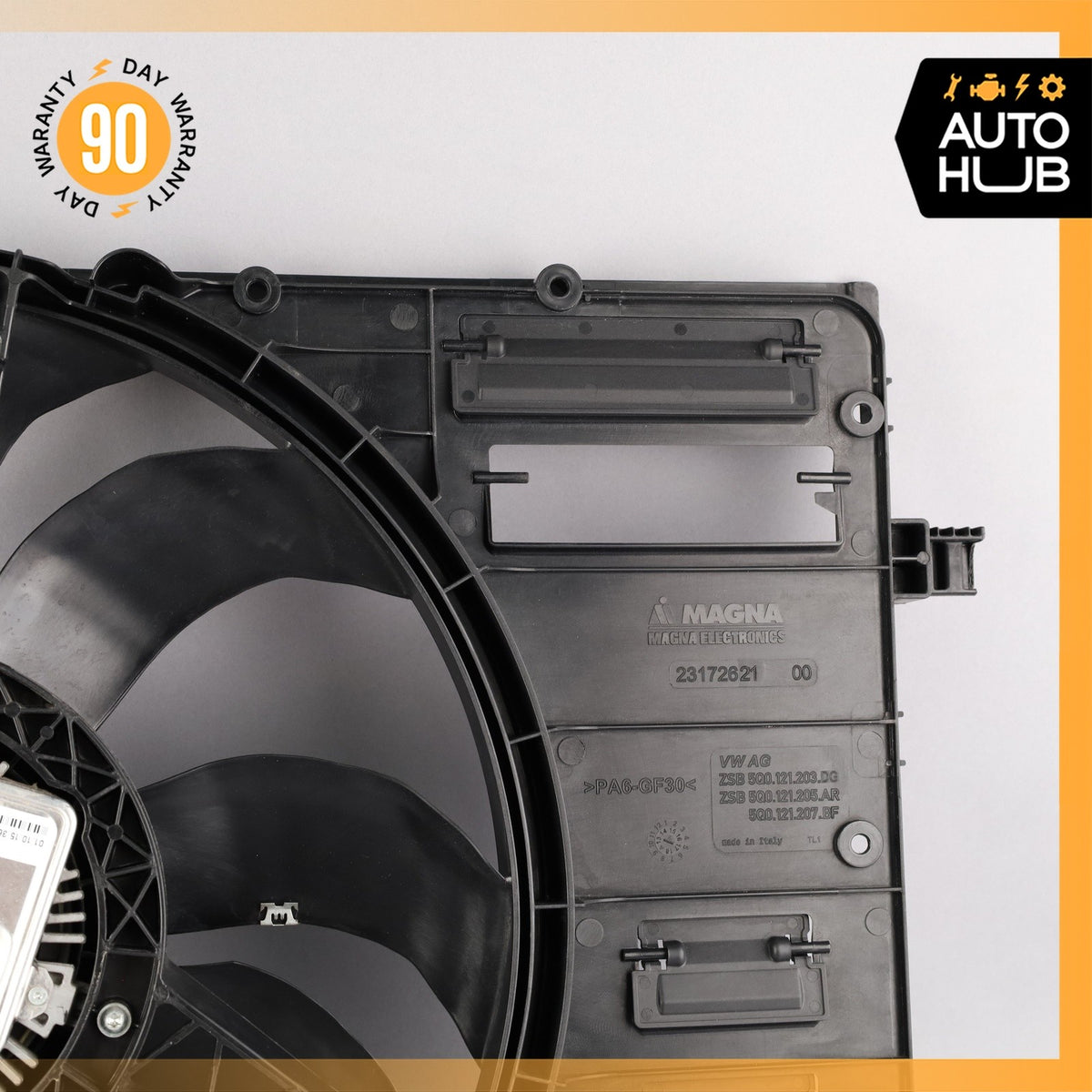 16-18 Audi 8V A3 E-Tron Engine Motor Cooling Radiator Fan Assembly OEM - photo 7