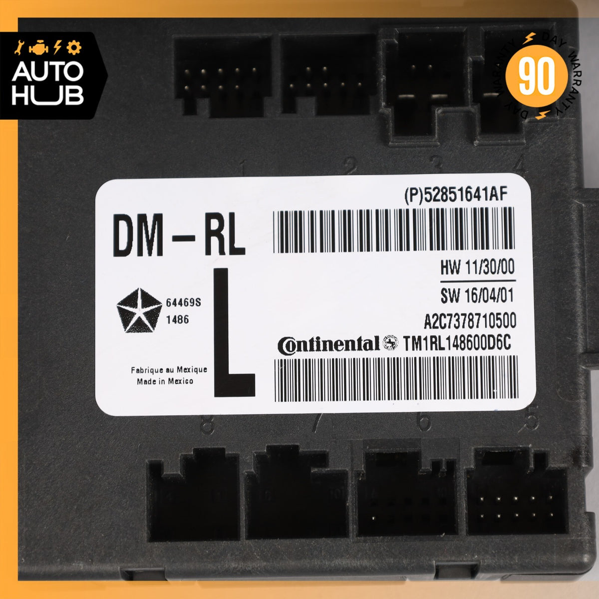 17-20 Maserati Levante M161 Rear Left Driver Side Door Control Module OEM 44k - photo 11