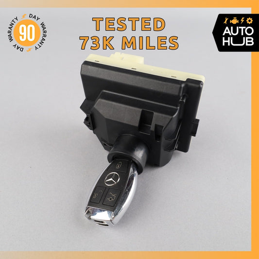 Mercedes W205 C300 GLC300 Ignition Switch Module w/ Key 2059006713 OEM - photo 1
