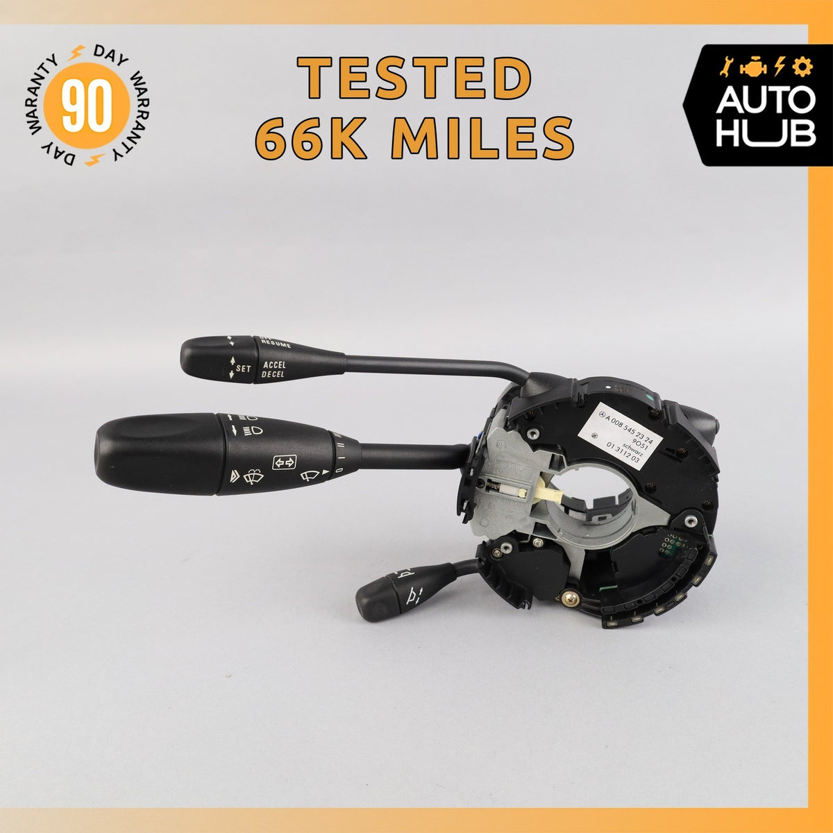 03-12 Mercedes W200 S430 S55 AMG Steering Column Switch 0285456932 OEM 66k - photo 1