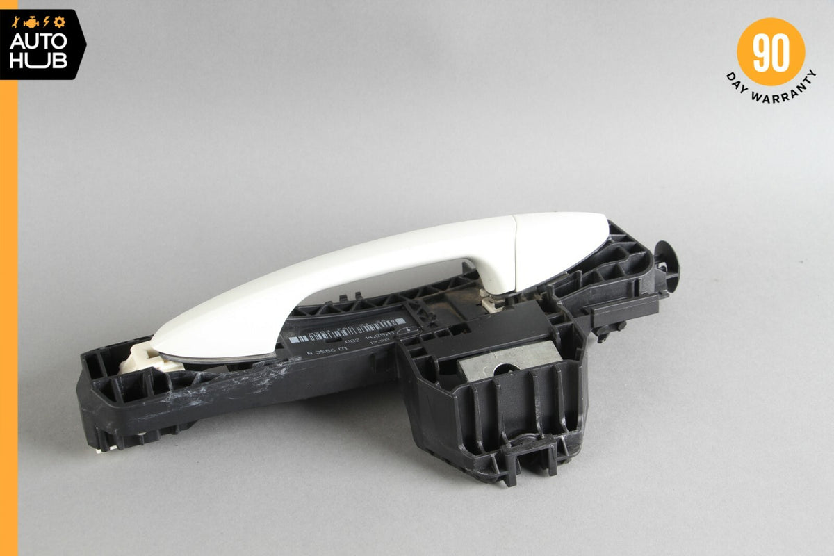 10-15 Mercedes X204 GLK350 GLK250 Rear Left Side Exterior Door Handle White OEM - photo 6
