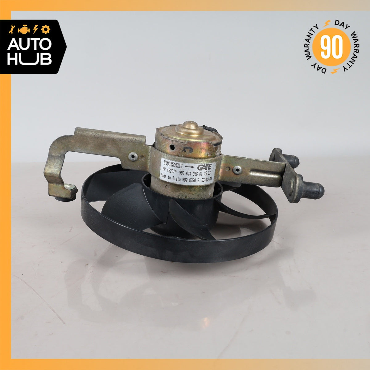 Porsche Boxster 986 Engine Radiator Cooling Fan Motor 98662403601 OEM - photo 8