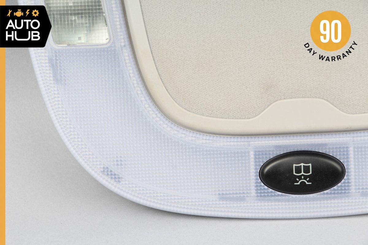 00-06 Mercedes W220 S430 S500 Left or Right Rear Dome Light Mirror Gray OEM - photo 5