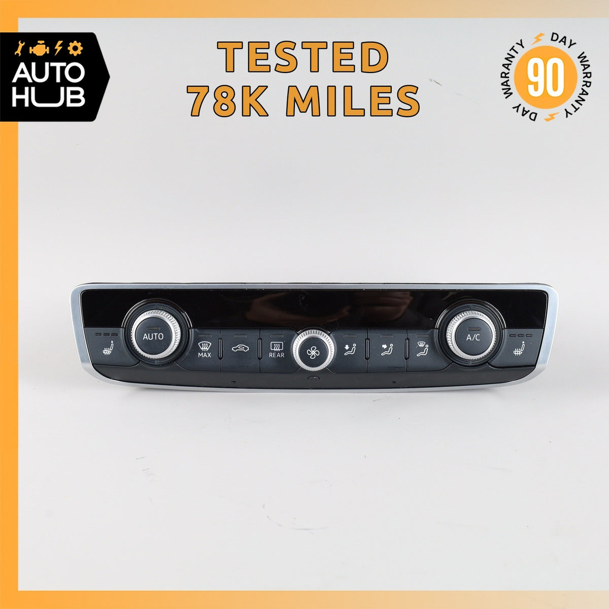 16-18 Audi 8V A3 E-Tron A/C Heater Tempeerature Climate Control Switch OEM 78k - photo 1