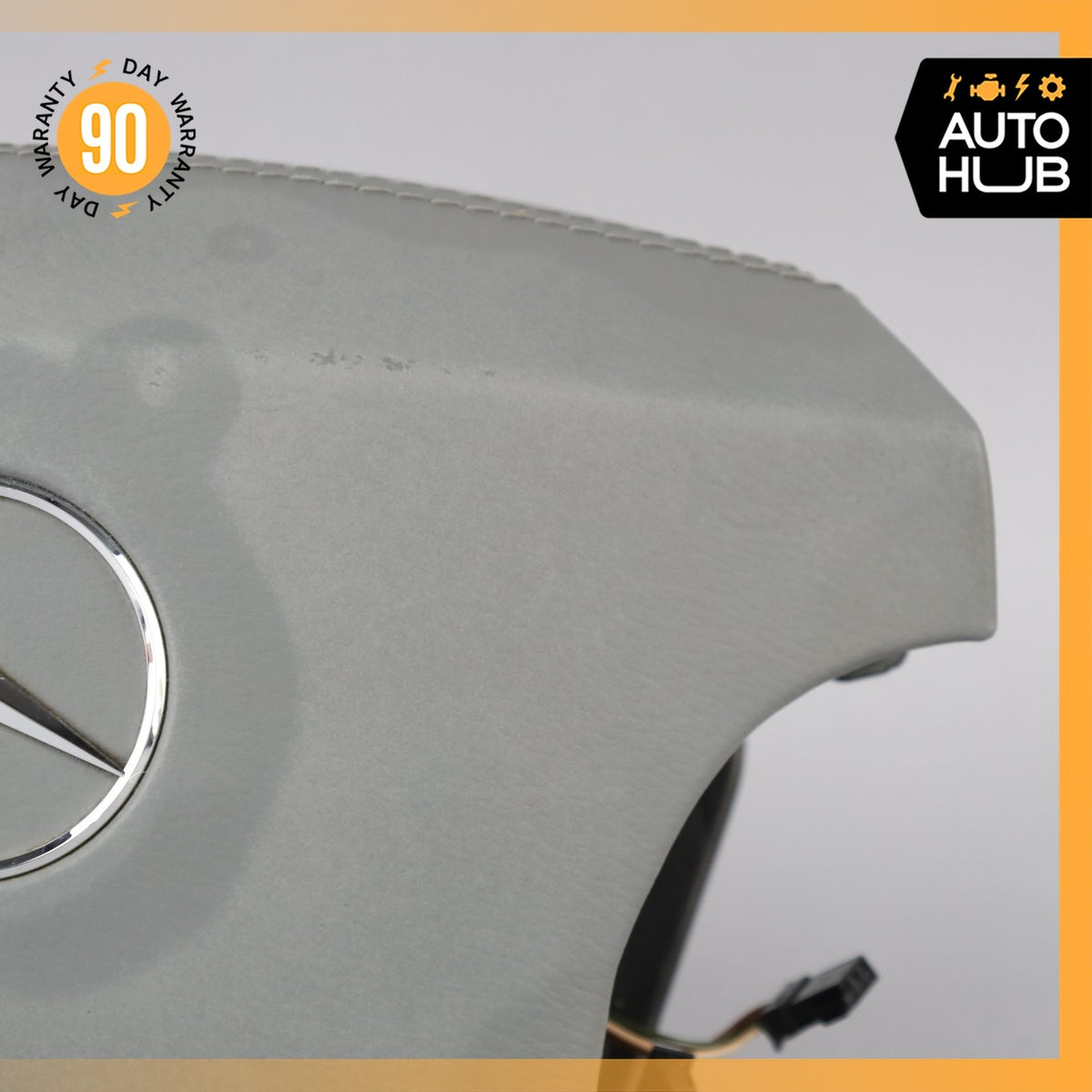 00-06 Mercedes W215 CL500 S500 S55 AMG Steering Wheel Air Bag Airbag Gray OEM - photo 5