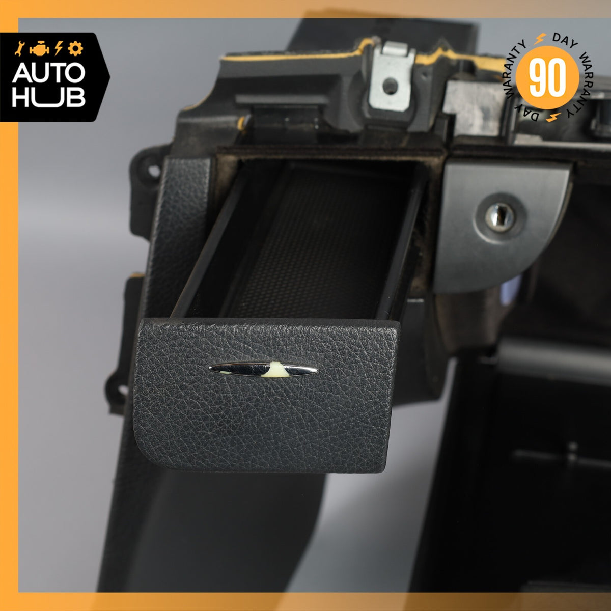 03-06 Mercedes W211 E320 E55 Dashboard Glove Box Storage Compartment Black OEM - photo 3