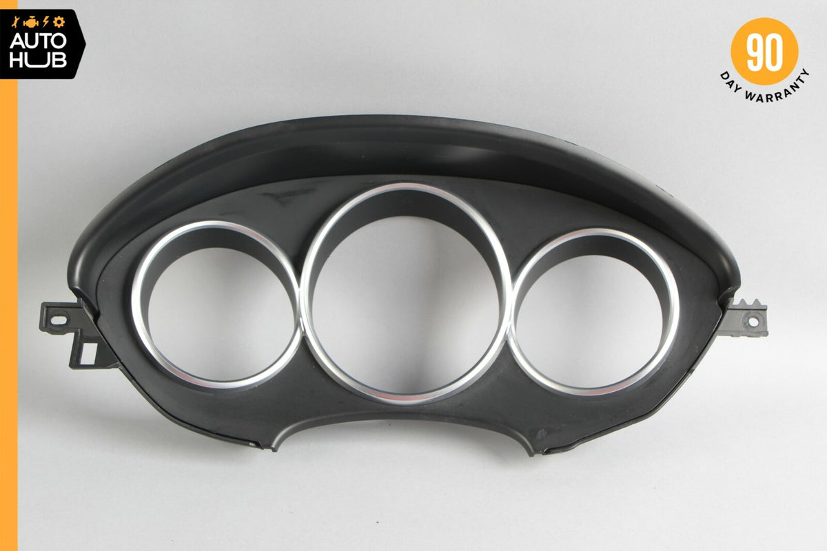 12-18 Mercedes W218 CLS550 CLS63 Instrument Cluster Speedometer Bezel Trim OEM - photo 1