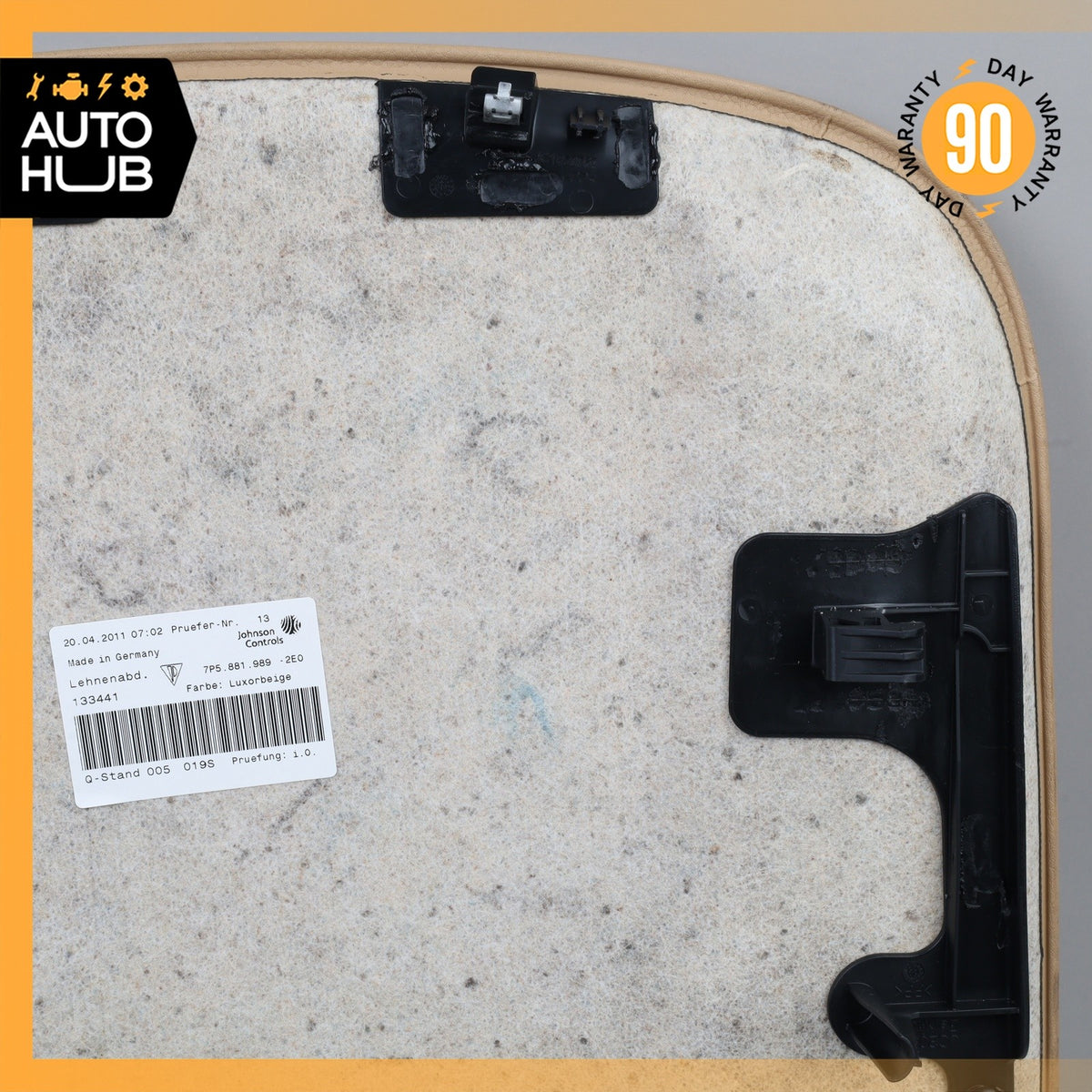 Porsche Cayenne 958 Hybrid S Front Left or Right Side Seat Back Cover Panel OEM - photo 12