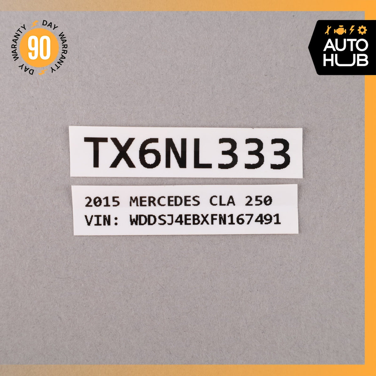14-17 Mercedes W117 CLA250 GLA250 B250e Ignition Switch Module w/Key OEM - photo 14