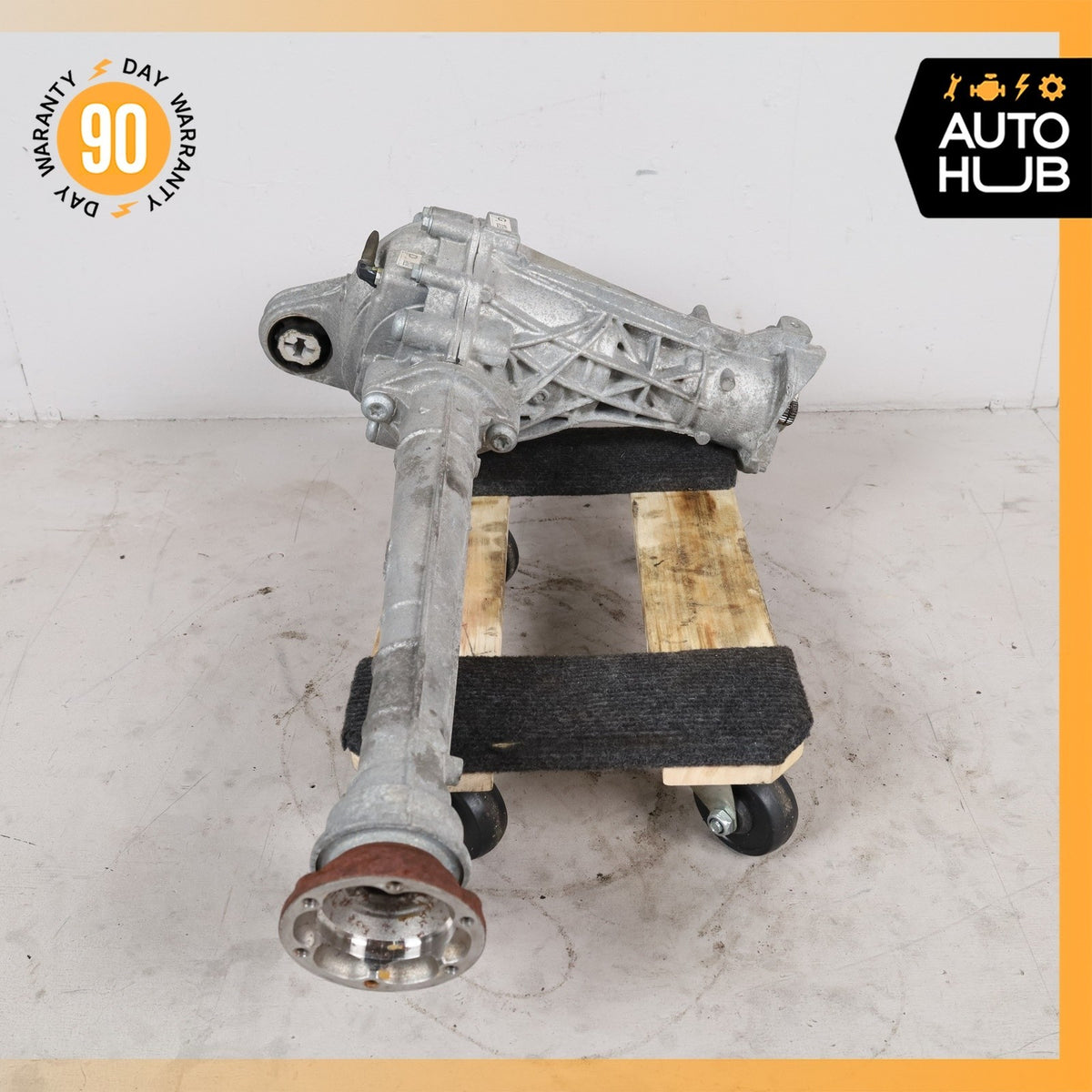 15-18 Porsche Cayenne 958 Turbo Front Differential Axle Carrier Diff OEM 92k - photo 16