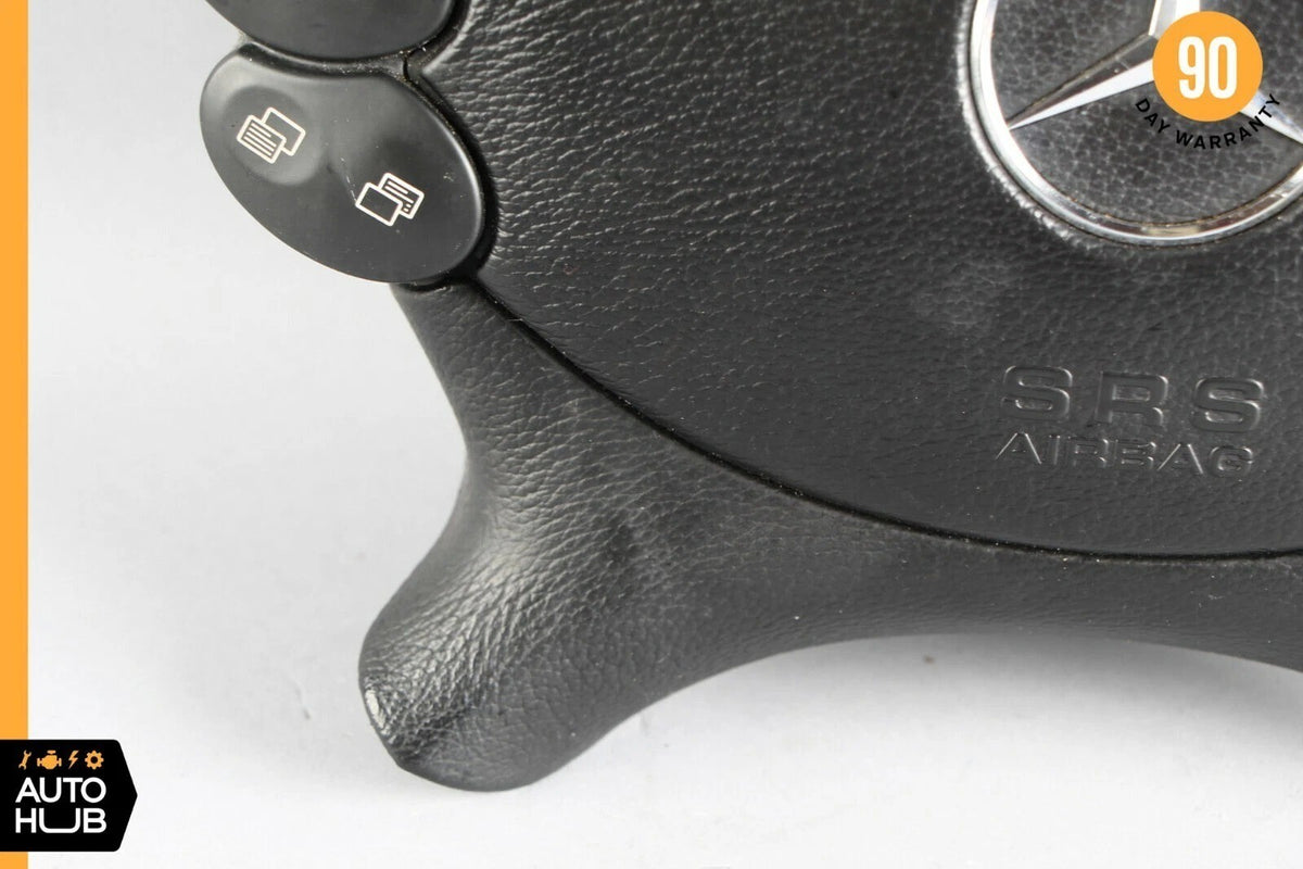 Mercedes R230 SL500 SL55 AMG CLK500 Steering Wheel Airbag Air Bag Black OEM - photo 5