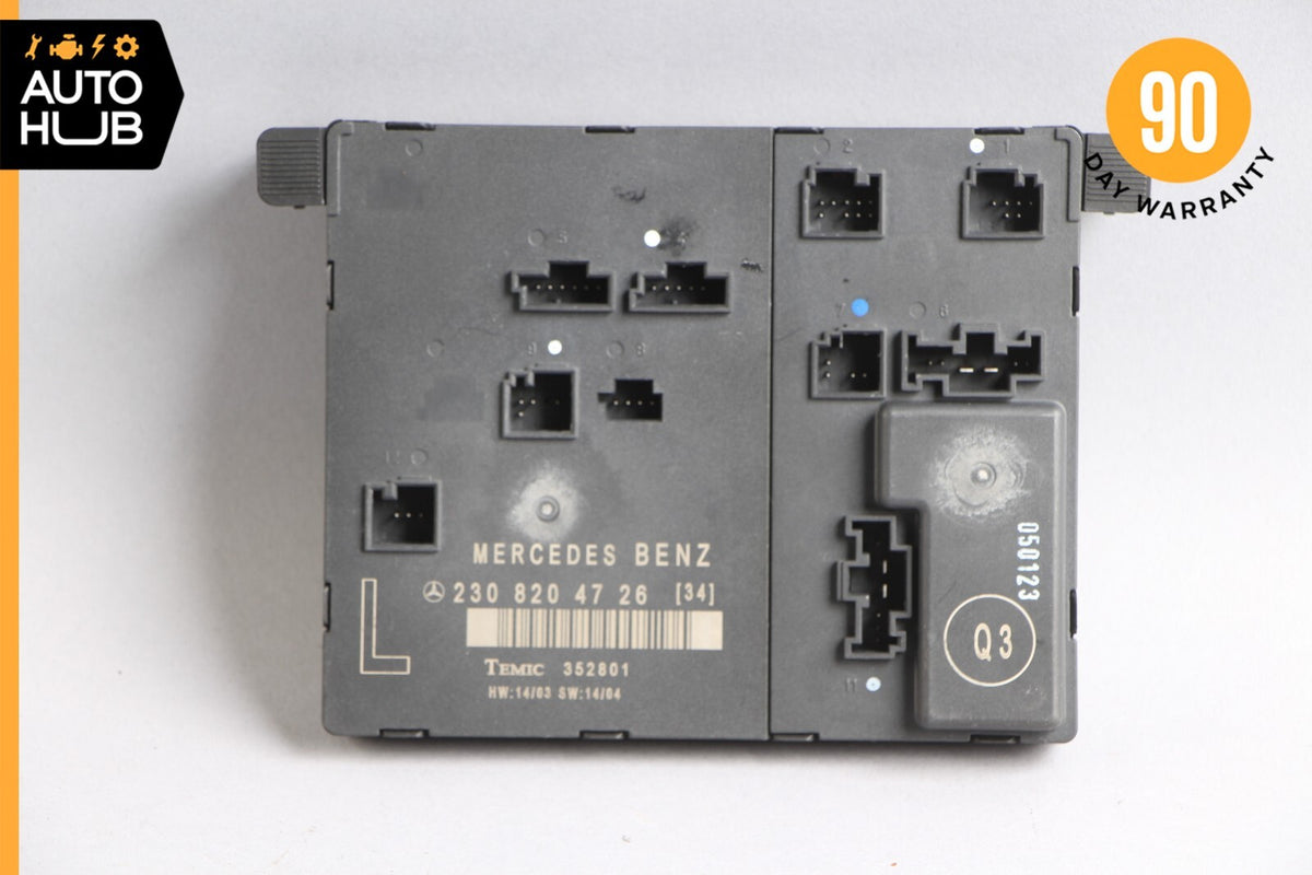 03-12 Mercedes R230 SL500 SL55 AMG SL550 Door Control Module Left Side OEM - photo 5
