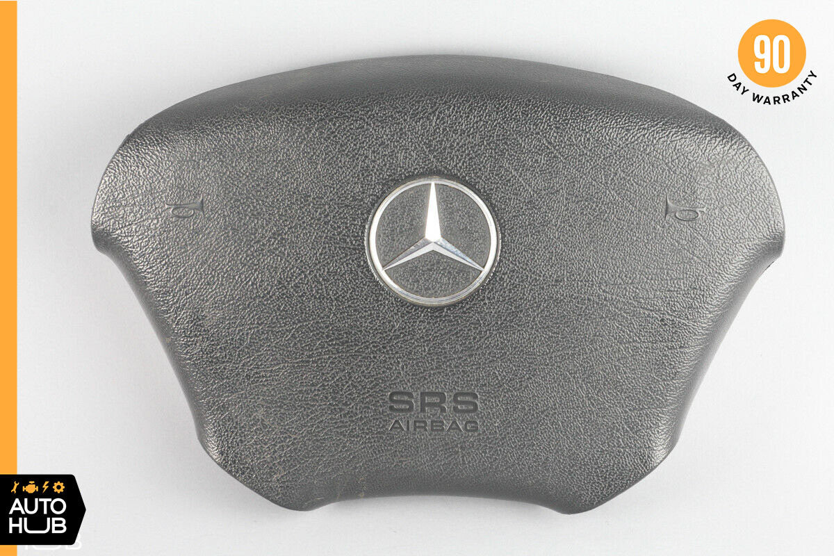 01-05 Mercedes W163 ML320 ML500 ML55 AMG Steering Wheel Airbag Air Bag Black OEM - photo 1