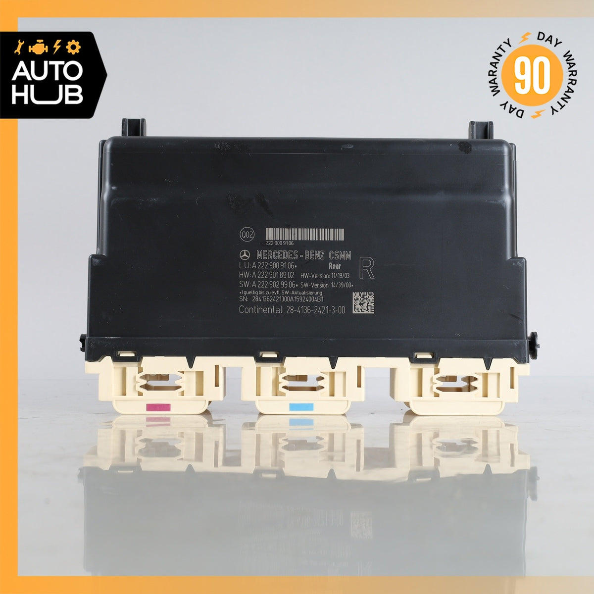 14-17 Mercedes W222 S550e S600 Rear Left or Right Seat Control Module OEM - photo 4