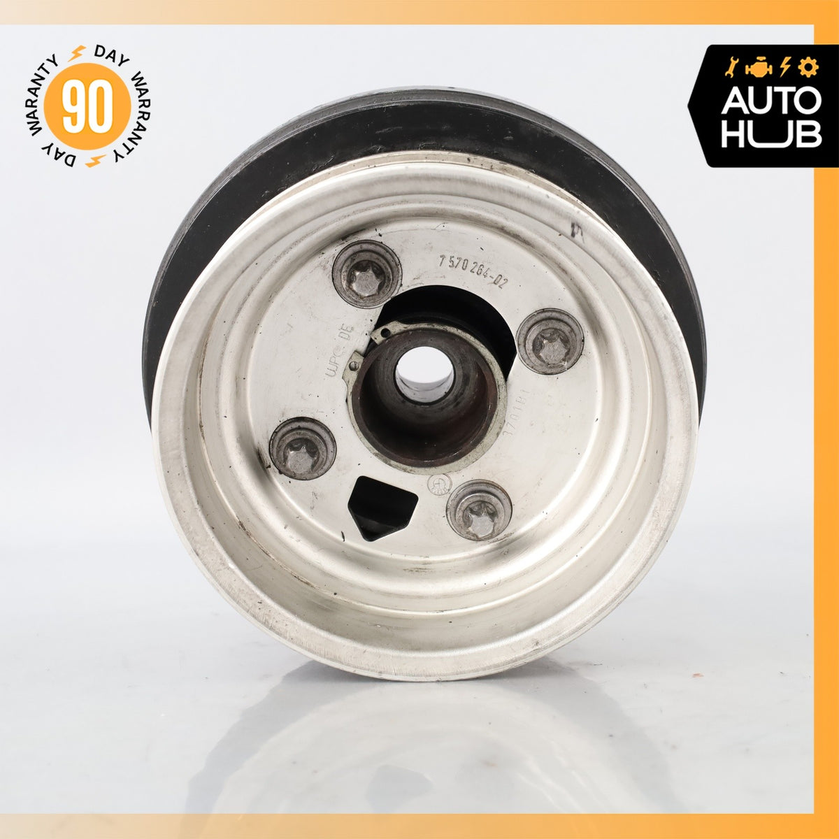 07-14 BMW E70 X5 X6 Engine Crankshaft Pulley Vibration Damper OEM - photo 7