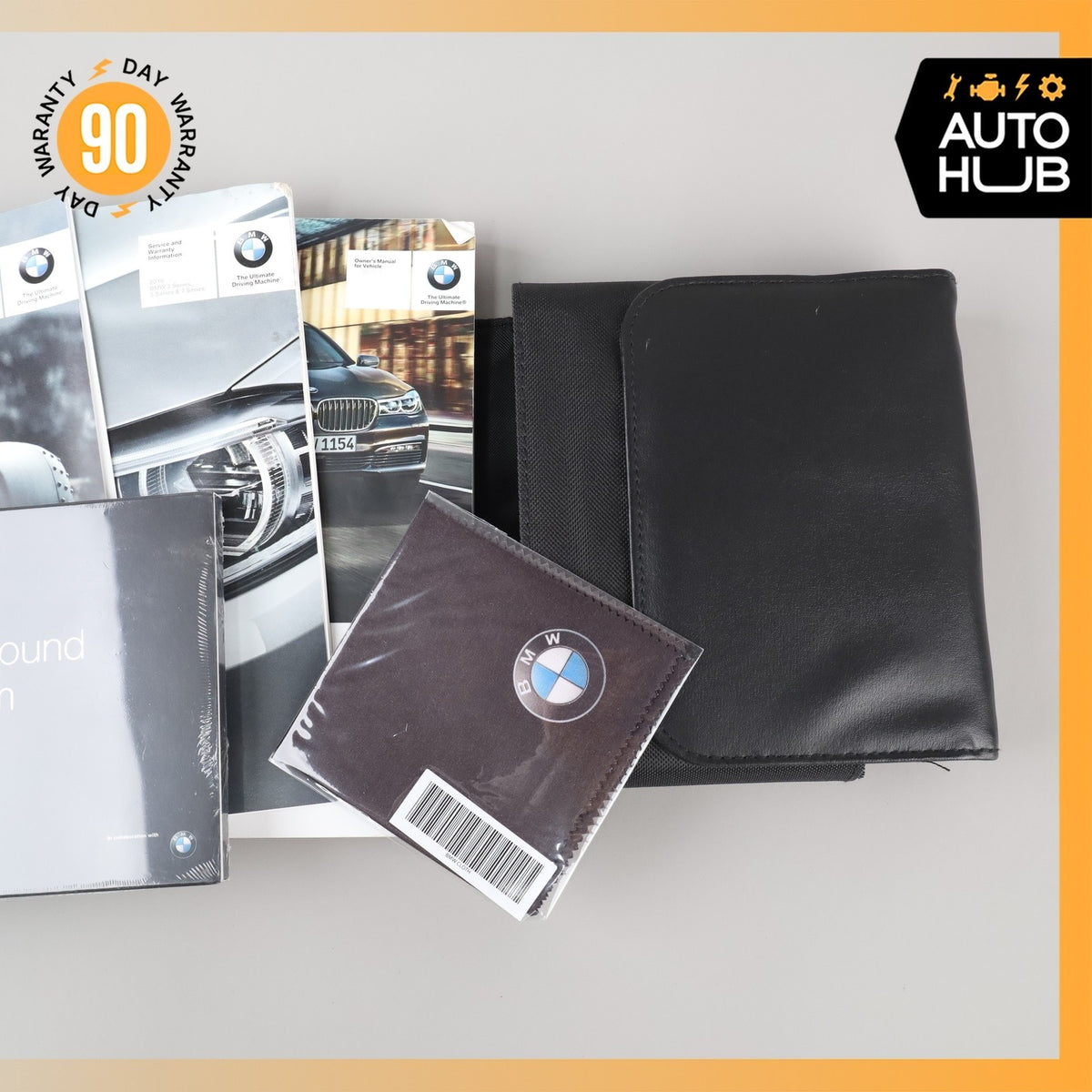 2016 BMW G12 750Li Owner's Operator's Manual Book Assembly OEM - photo 6