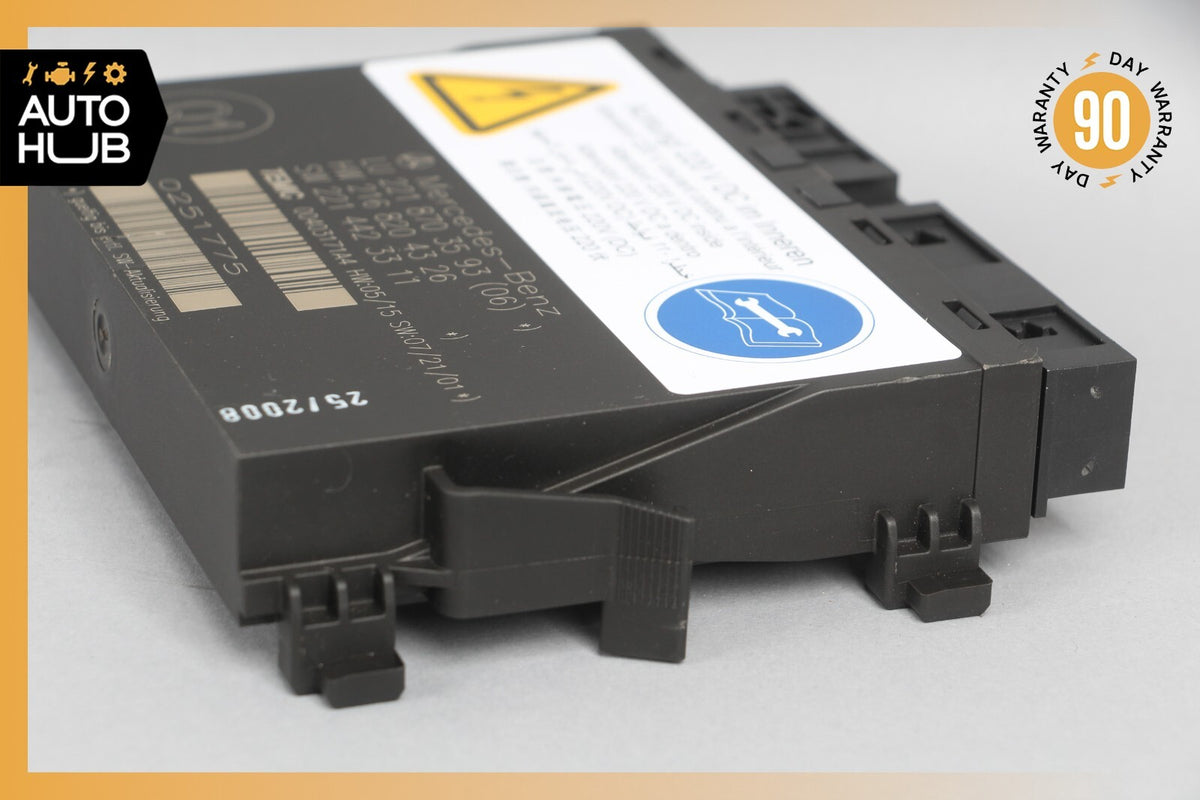 07-10 Mercedes W221 S600 Front Left or Right Seat Contour Control Module OEM - photo 5