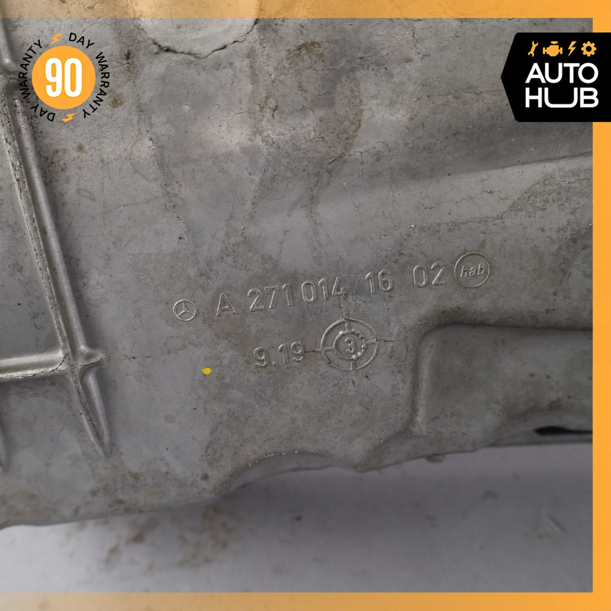 12-15 Mercedes W204 C250 SLK250 M271 1.8L Oil Pan Section 2710141602 OEM - photo 15